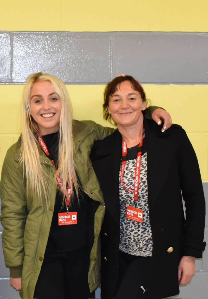 Last week I had the opportunity to take Olympic athlete @aimee_fuller to @HMP_Bronzefield to talk to the women there about he career, her experience of fear (also the topic of her book which she signed copies of) and the importance of yoga and physical activity to her wellbeing.