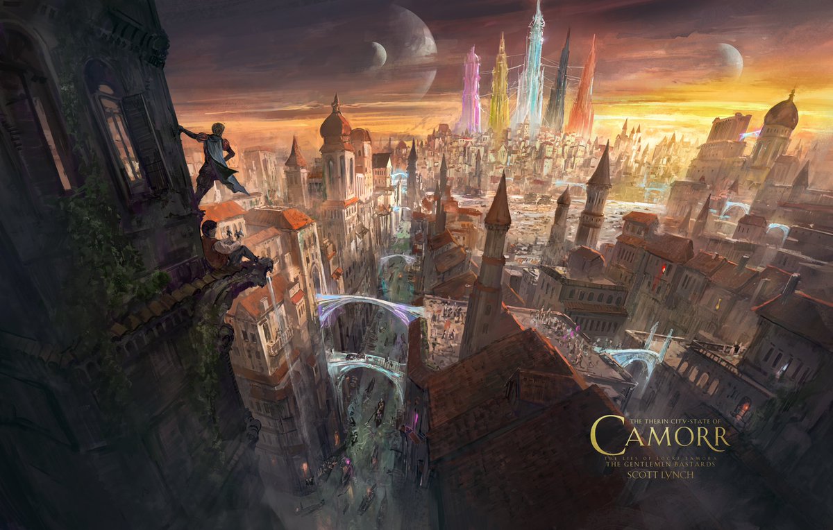 Surprise! 

We are pleased to reveal this amazing illustration by <a href="/jeffbrown67/">Jeff Brown</a>. It’s been great fun working with Jeff on this commission and we are pleased to confirm that all subs will be receiving an art print with their copies of The Republic of Thieves in June 💚