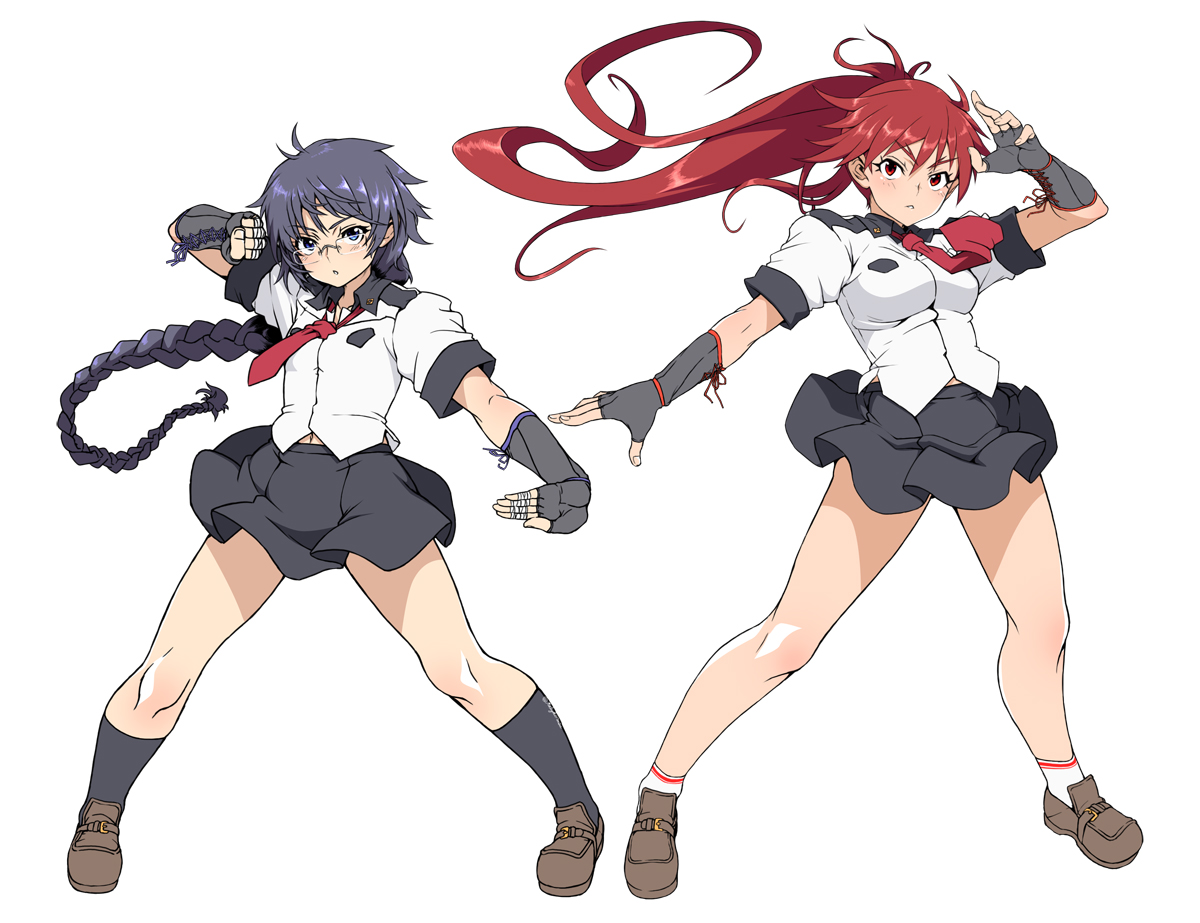 イメージ的には仁王像というかんじで。 