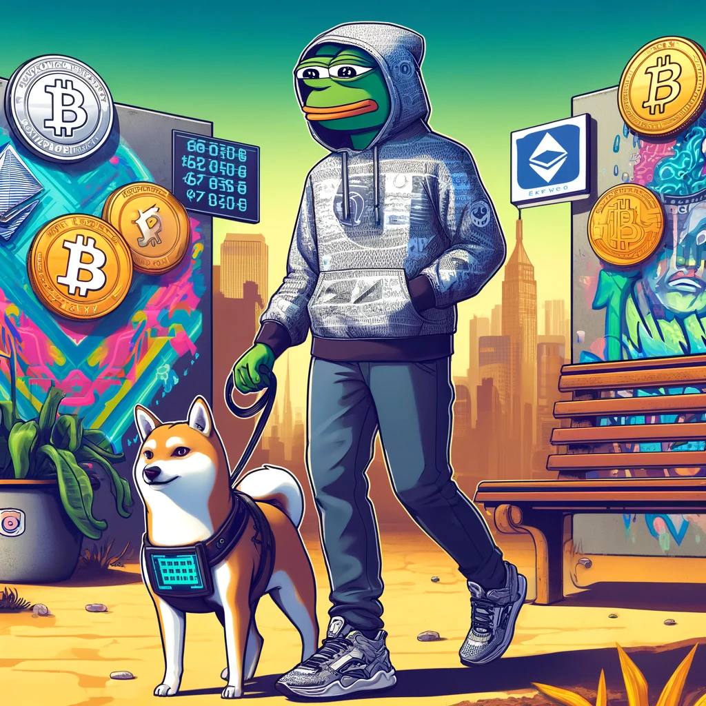 PEPE WALKING SHIBA tweet media