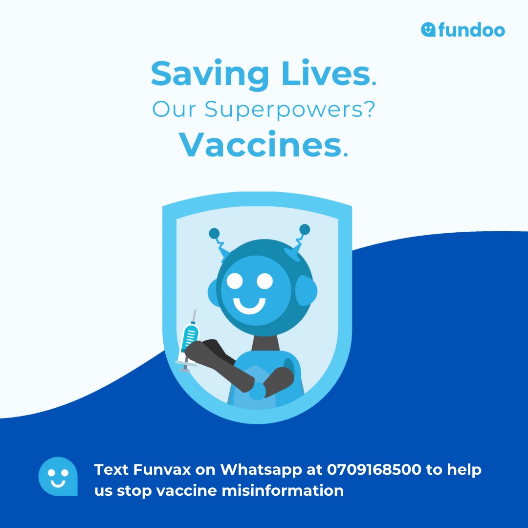 It’s Immunization Week, strengthen your health education with FunDoo, UNICEF's digital life coach. 🤖🛡
Send 'FunVax' at wa.me/+256709168500?… and complete fun tasks to learn the science behind vaccination and how to protect yourself and your community.