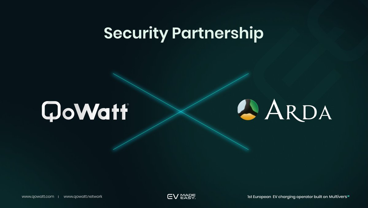 QoWatt Secures Its Decentralized Web3 Ecosystem with a Comprehensive Security Audit by Arda 🔐 In a proactive approach to ensure the security of its users’ funds, QoWatt has commissioned @arda_project to perform an in-depth audit of its six new scalable smart contracts.…