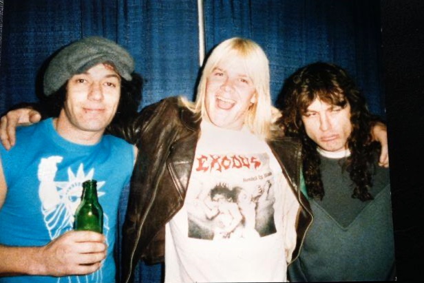 'That is the 1st time I really met my heroes.' — Dean Delray backstage, Cow Palace, AC/DC Fly on the Wall tour, 1985. LISTEN HERE: shorturl.at/fkOVY @acdc @deandelray #comedy #acdc @cowpalacesf