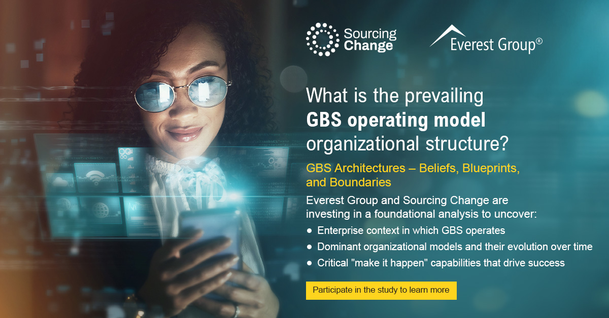 Join this first-of-a-kind research from Everest Group and @SourcingChange to uncover the dominant #GBS operating model organizational models, how they've evolved, and the capabilities that drive impact. Participate to receive exclusive study findings. okt.to/4wETmC
