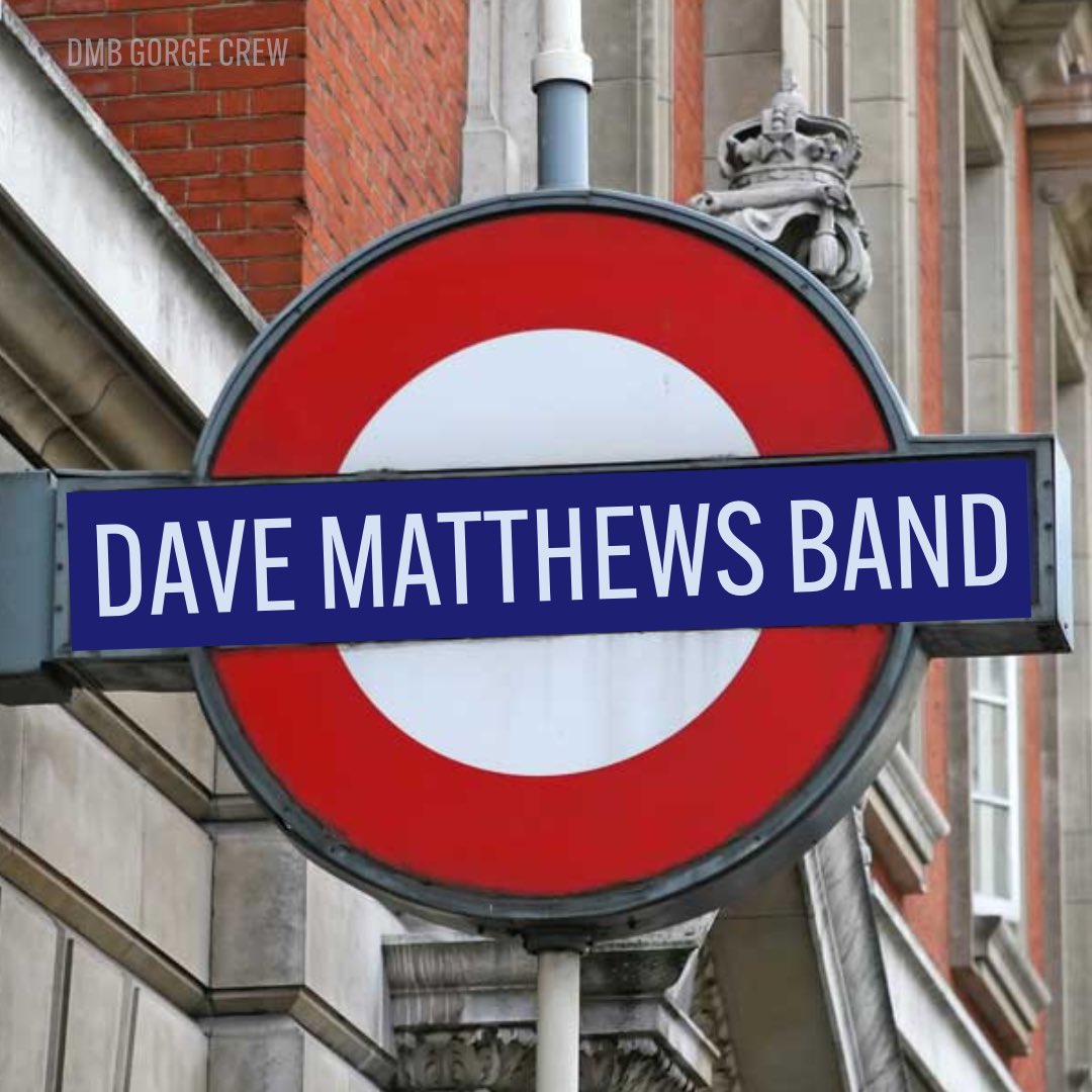 2 shows of Dave Matthews Band at Royal Albert Hall in London start tonight! First shows since the RRHOF announcement. Energy will be bloody good!