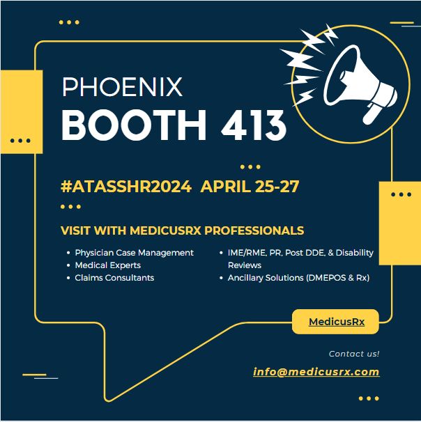 <a href="/MedicusRx/">MedicusRx</a>  will be at Booth 413!

<a href="/TRUCKINGdotORG/">American Trucking</a>  #ATASSHR2024