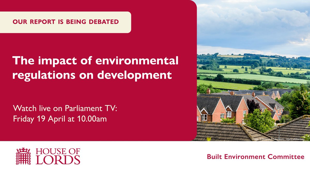 📢 On Friday we debated our report on the impact of #environmentalregs on development 📅 Watch it here: parliamentlive.tv/Event/Index/c1…