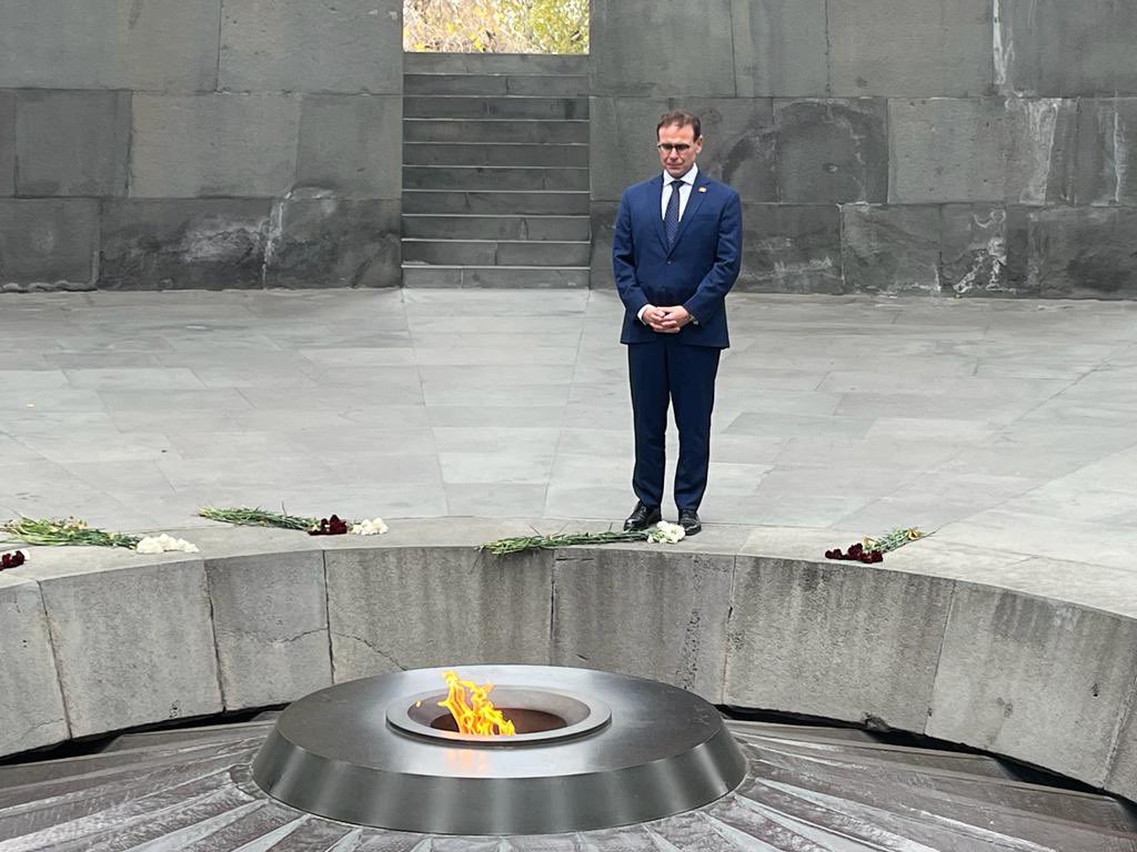 On this #ArmenianGenocide Remembrance Day, it is not enough to say we have learned from our past or that history will not be repeated because we have already allowed it to do so. 

We have stood by over the last several years and watched as the memories of the victims of the