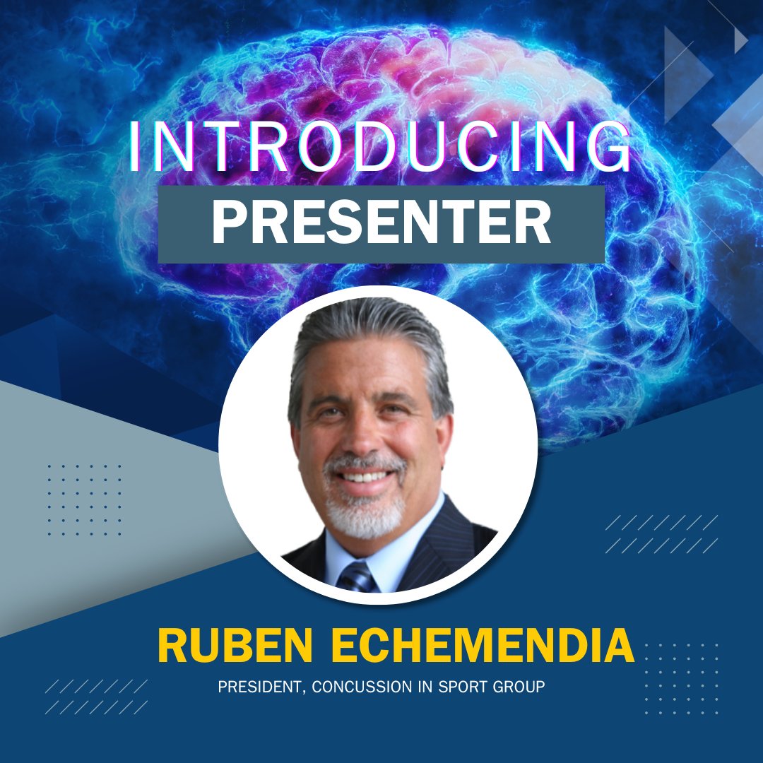 UMichConcussion's tweet photo. Next, Dr. Ruben Echemendia (@braindoc172), internationally renowned #neuropsychologist, presents insights on SCAT 6/CRT6!
Hear more on #SCAT6 from the President of Concussion in Sport Group in @umichconcussion Center Speaker Series here: https://t.co/v26ZXK8ca2 https://t.co/oOqLbrz03A
