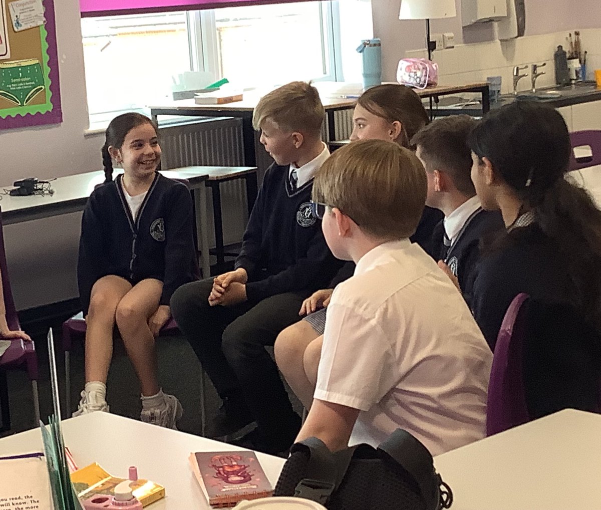 Today we were lucky enough to welcome @ITV into school. The children discussed the impact the cost of living is having on children in Liverpool and the messages they have for those in charge. The recording will be aired on the 16th May on the Current Affairs programme