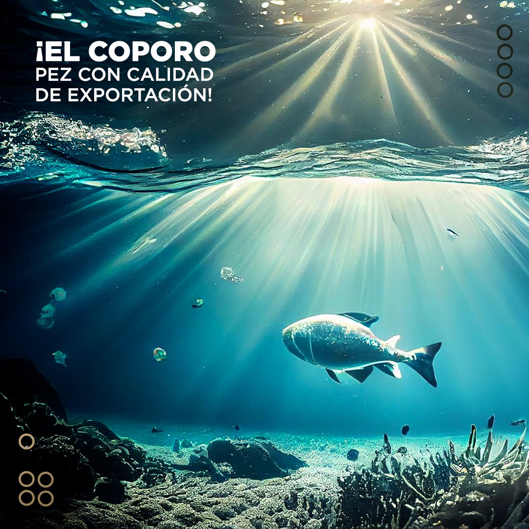 El Coporo, pez de agua dulce, se puede encontrar en zonas que posean un clima tropical. A través del Plan Coporo, el gobierno bolivariano impulsa políticas para el desarrollo económico del país, cuyo objetivo es promover y apalancar la producción de esta especie marina.