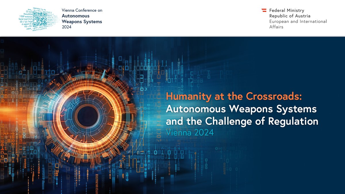 Join us for Panel 3 of #AWS2024Vienna 'Human dignity and the ethics of algorithms' where we explore the ethical and human rights dimensions of #AWS with experts from @UNHumanRights, @achpr_cadhp, @MilstudiesCPH, Xiamen University, and @IEEEorg. #AWSEthics #HumanRightsDialogue