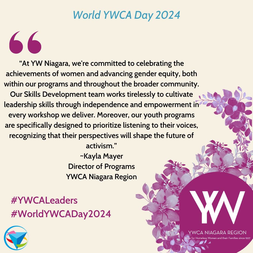 YWCA_Niagara tweet picture