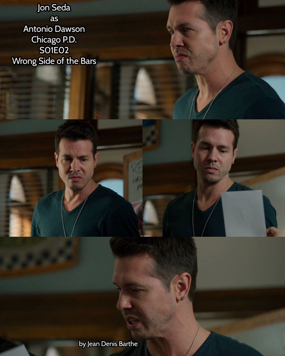 Jon Seda as Antonio Dawson - Chicago P.D. S01E02 Wrong Side of the Bars 
#jonseda #antoniodawson #chicagopd