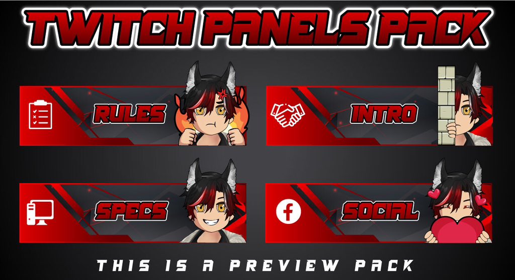 Twitch panel done 😁

#TwitchPanel, #TwitchStreamers, #TwitchCommunity, #GamingPanel