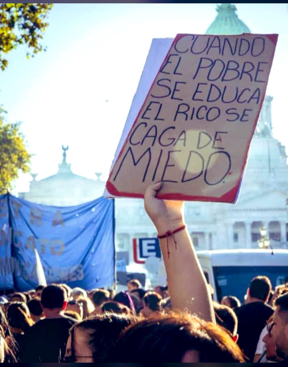 “El conocimiento nos hace responsables”. *Che #MiMovilEsPatria #Argentina #ParoNacionalYa