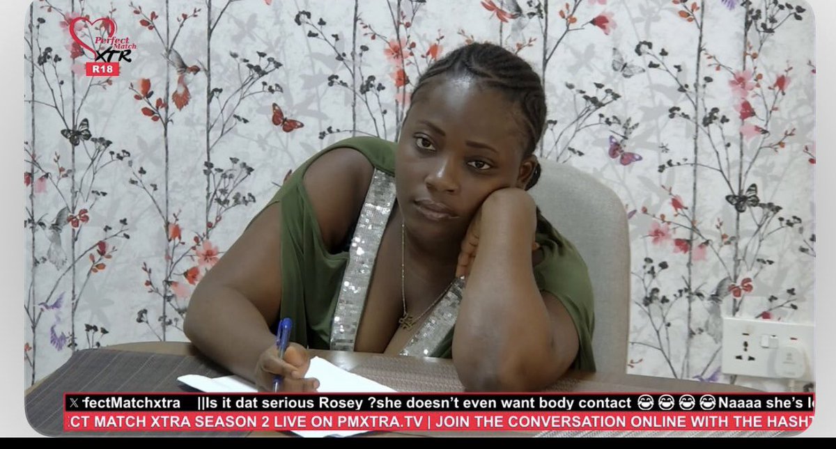 Akilah_aisha23's tweet photo. Looks like none of the guys in the house is looking Tracy’s way🥲. Tracy is planing and plotting on how to get Drill😂. 
#TV3GH #PerfectMatchXtra #3extra #pm2 #Trending https://t.co/H0vHDyChGK