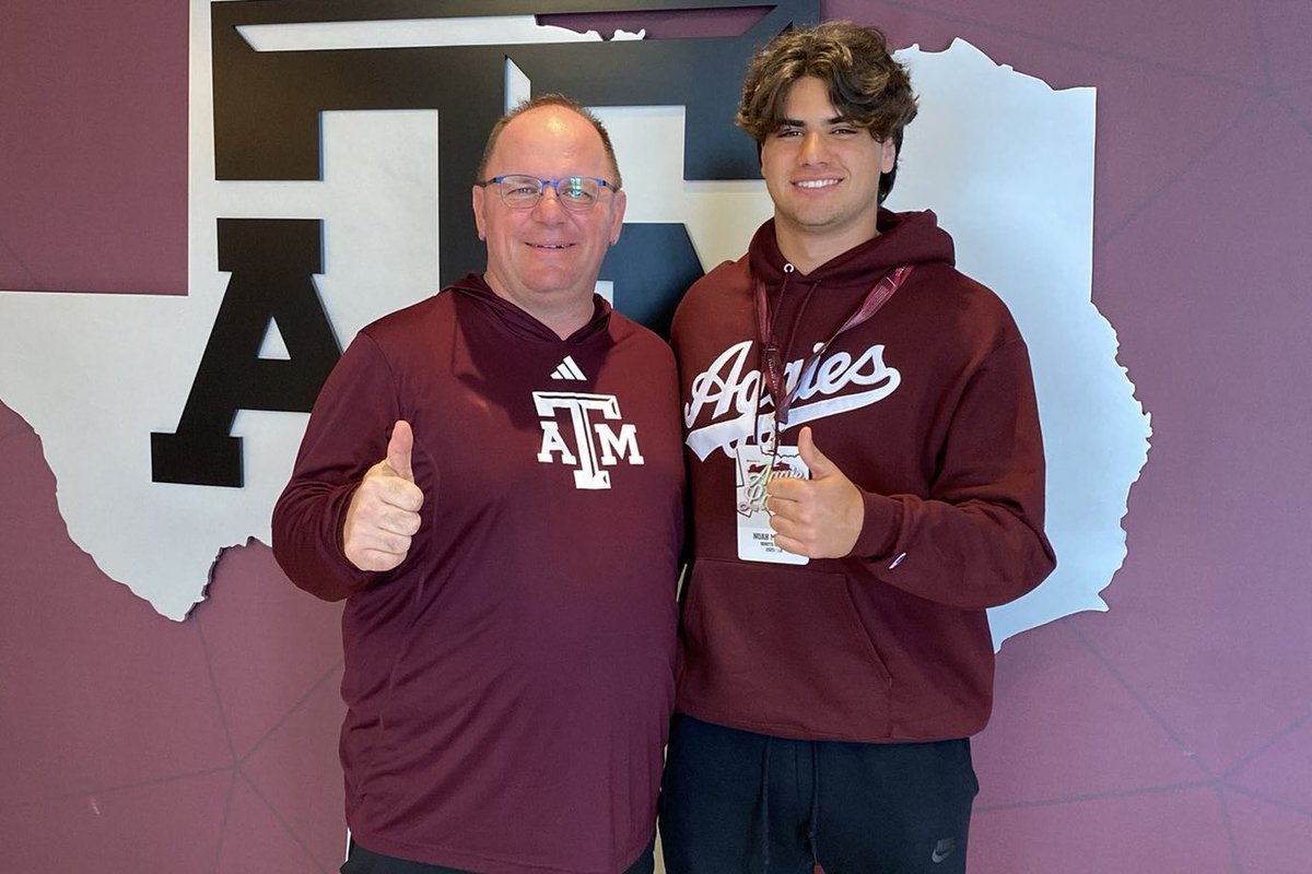 4-star LB Noah Mikhail recaps his spring game visit to Texas A&M with @SWiltfong_‼️👍 “They are definitely a top priority for me.” Read: on3.com/news/texas-am-…