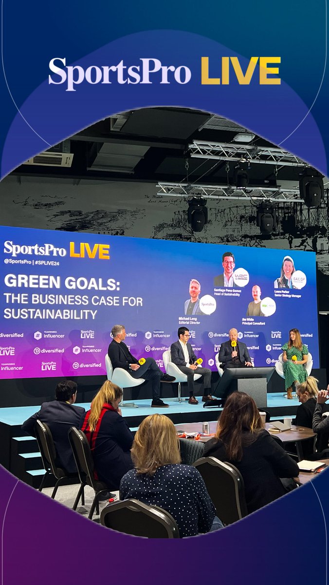 FINAL session of SportsPro Live 2024‼️ Our panel are discussing how brands can drive meaningful social impact that goes beyond purpose marketing ♻️ #SPLIVE24