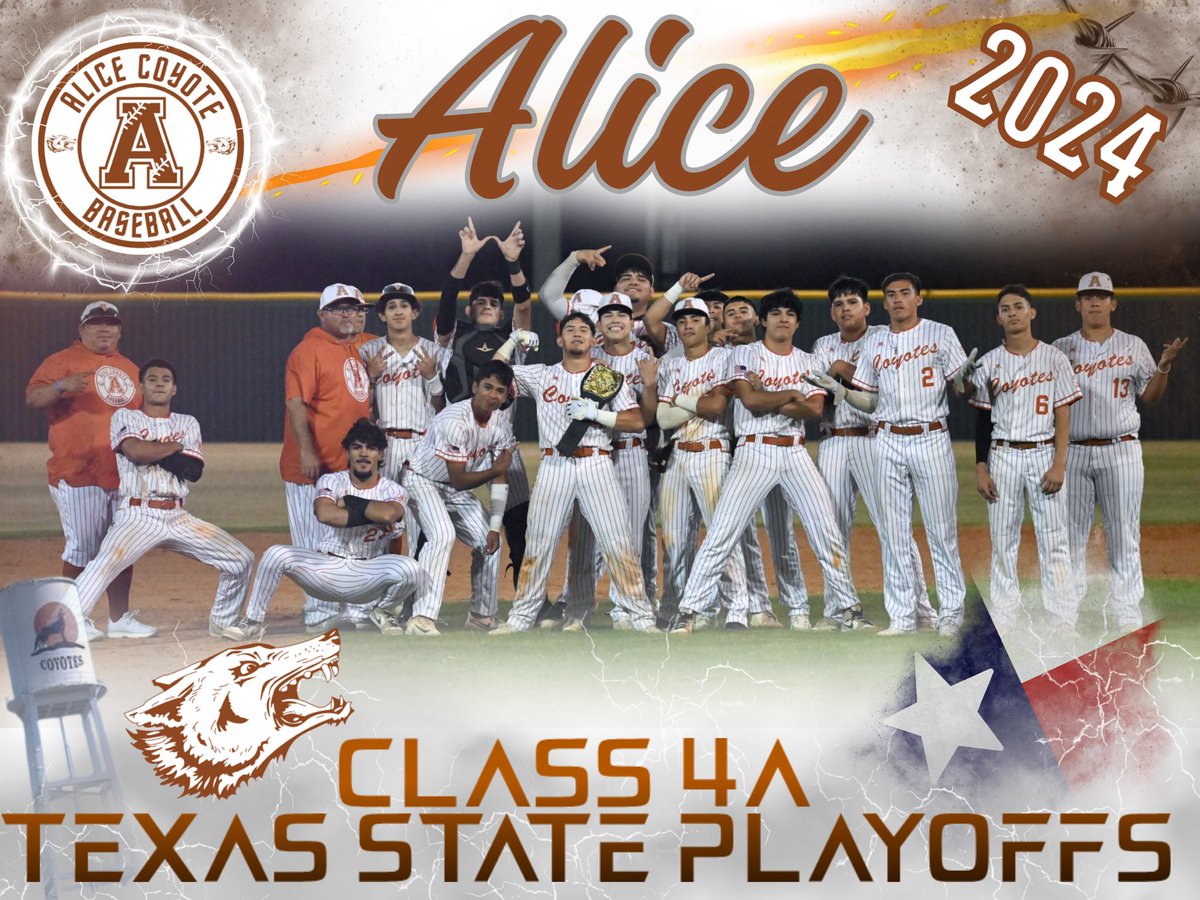 JARamirezzz's tweet photo. Good Luck to the Alice Coyotes and Coach Gonzie Trevino in the Class 4A State Playoffs
RSix Designs customer 

@TGonzie @SouthTexasHigh1 @baseball_alice https://t.co/kS5TKxDMkR