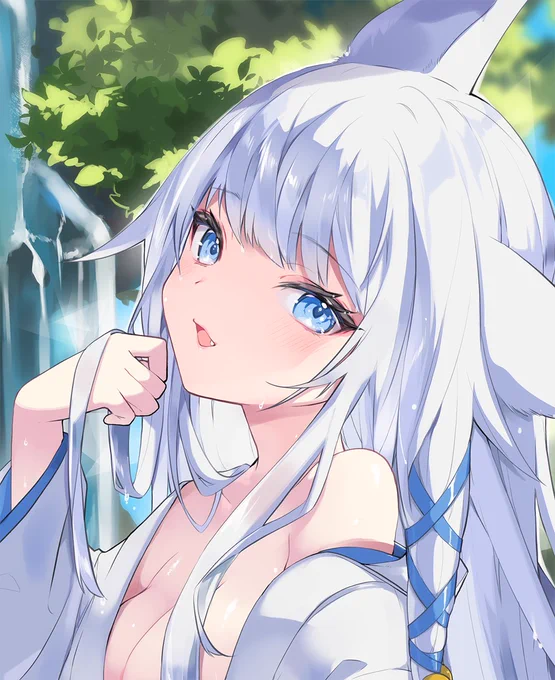 冷やしきつね4/30に発売の電撃萌王2024年6月号袋とじ企画「ケモ耳少女」に描かせていただきました!全体はぜひそちらでご覧ください～! 