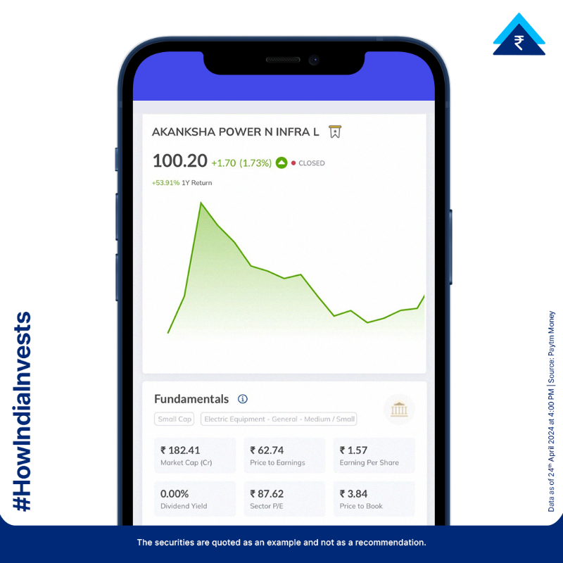 PaytmMoney's tweet photo. Power up your portfolio growth with these companies.
Here are the top 3 Transmission Towers / Equipment companies dominating NSE’s market cap charts.
#HowIndiaInvests #NSE #TopCompanies #TransmissionTowers #Equipment #MarketCapitalisation #PaytmMoney