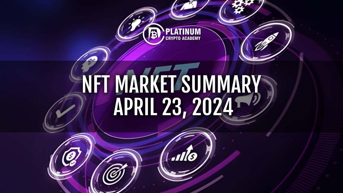 NFT Market Summary April 23, 2024
#NFTs #Bitcoin #cryptocurrency #blockchain #Freeverse #Redeem #digitalasset  
platinumcryptoacademy.com/nfthub/nft-mar…