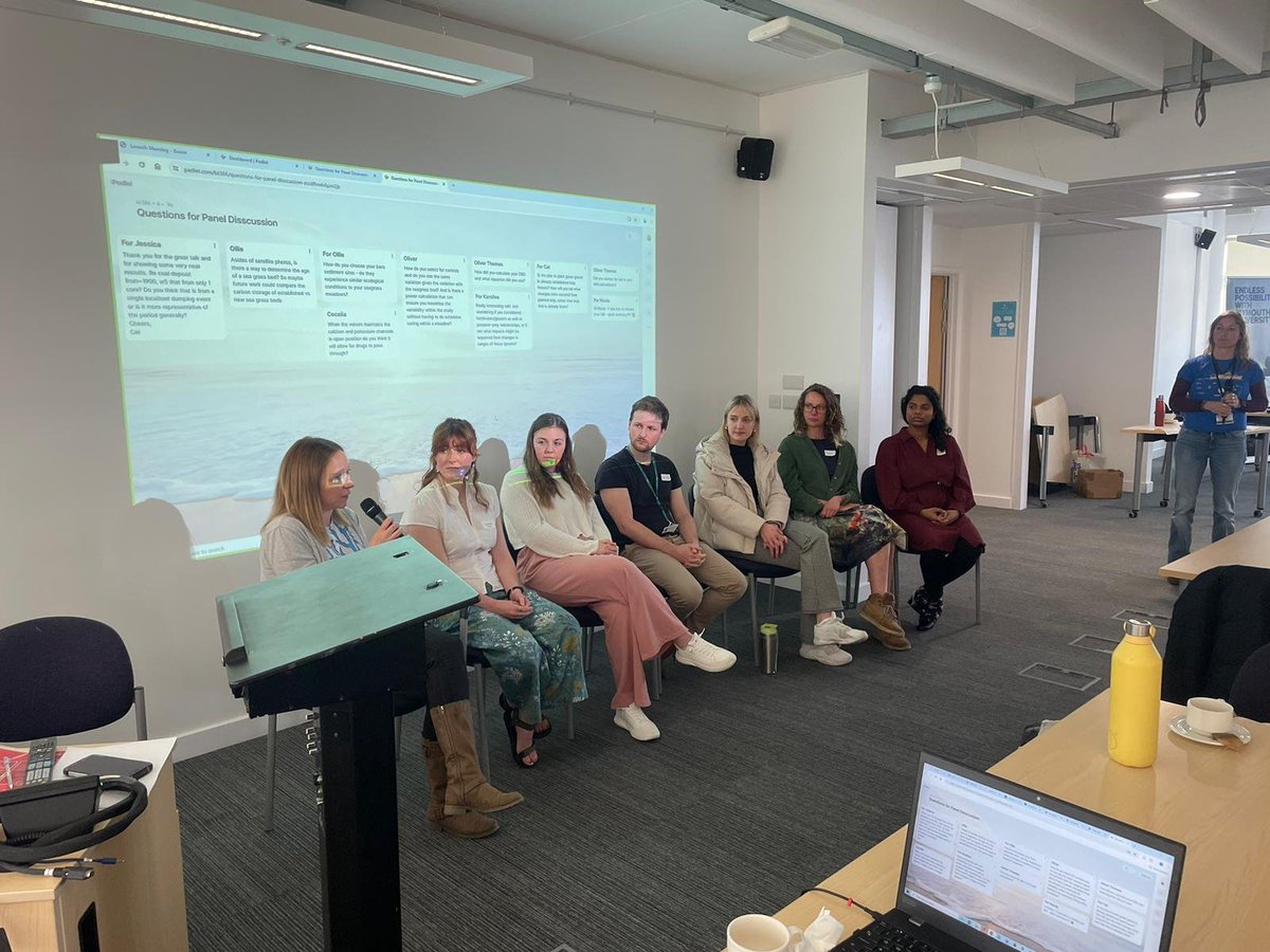 Marine Biological Association PG Conference 2024 (@mbapostgradconf) on Twitter photo πand that's the end of our ecology session!π±
Thanks to all participants, questions and to <a href="/nicola_foster/">Nicola Foster</a> for her talk! We really appreciate your time!π
Now awaiting the start of our 'applied' theme after lunch! #MBAPG2024 πand that's the end of our ecology session!π±
Thanks to all participants, questions and to <a href="/nicola_foster/">Nicola Foster</a> for her talk! We really appreciate your time!π
Now awaiting the start of our 'applied' theme after lunch! #MBAPG2024