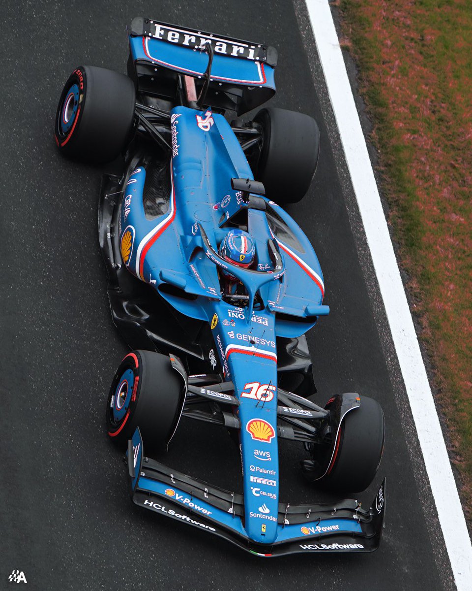 Who else would love to see a fully blue #F1 Ferrari at the #MiamiGP!? 👀 💙❤️🤍