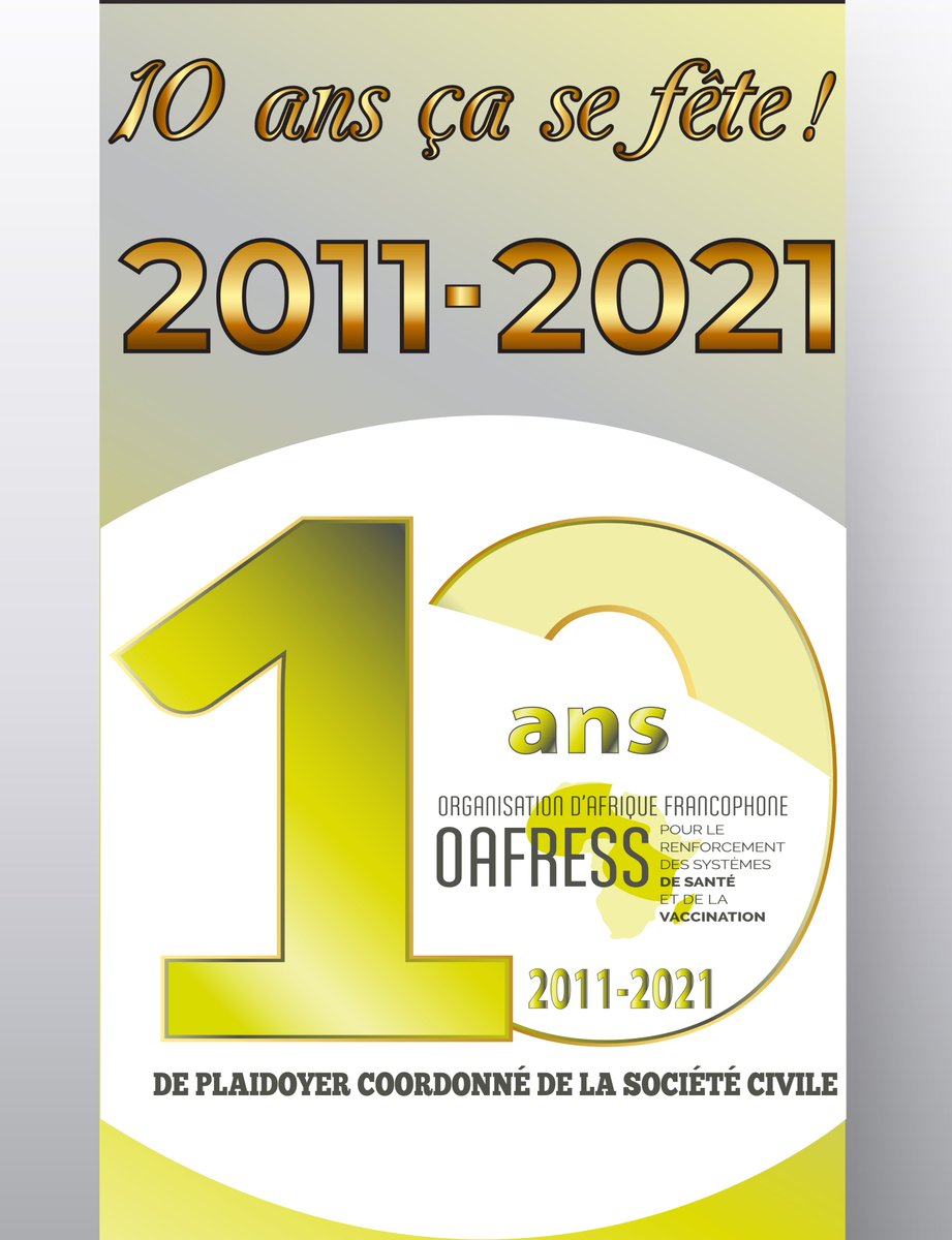 Dans les 50 dernières années, les campagnes mondiales de vaccination ont contribué à une réduction de plus de 80% de la mortalité infantile. La #sociétécivile est la locomotive de ce succès. 
#sav2024