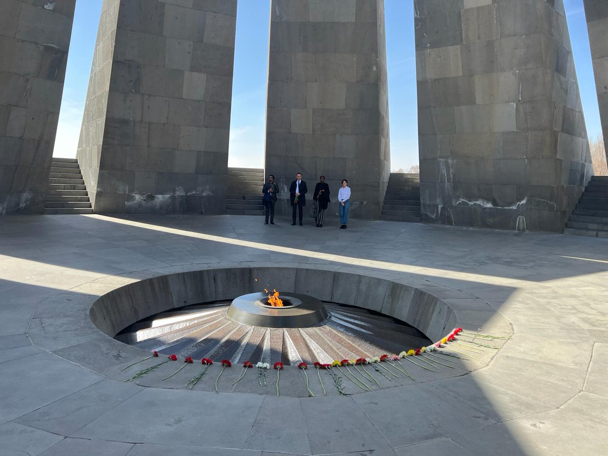 Today, we honour the memory of the victims of the Armenian Genocide. April 24th marks a solemn day to remember the lives lost and the enduring resilience of the Armenian people. #ArmenianGenocideRemembranceDay