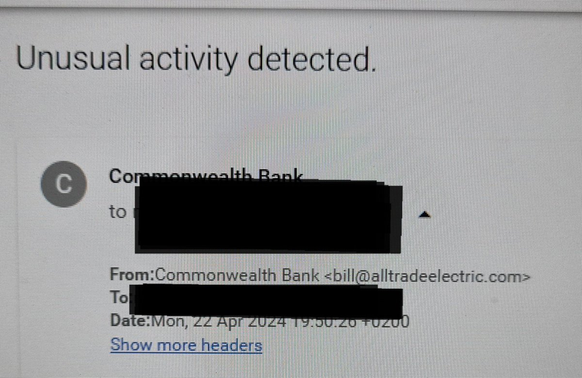 @CommBank is this a legitimate commbank email address?