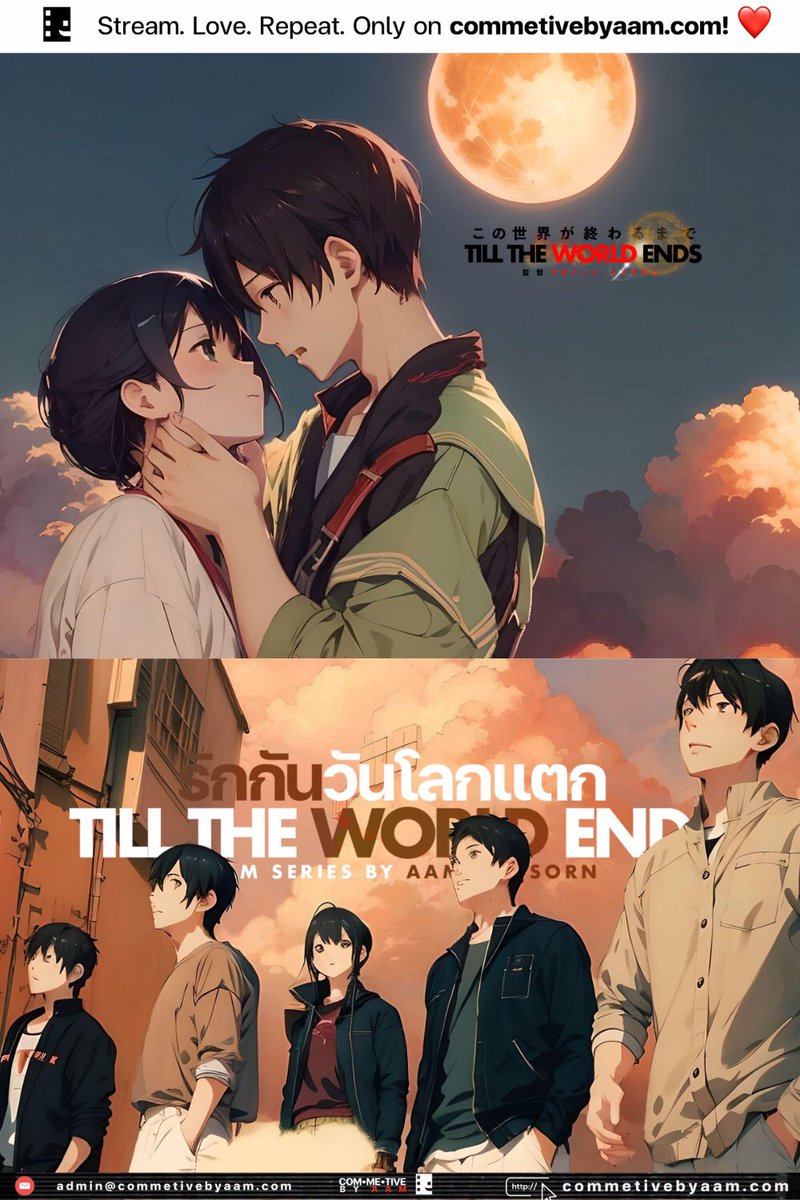 commetivebyaam's tweet photo. 「Till The World Ends」シリーズ解説 - 新たな境界を切り開くタイBLドラマ
📌 https://t.co/aPJgWkiJe0
#ThaiBL #BL2024 #ttwetheseries #รักกันวันโลกแตก https://t.co/5rBgi61Z6A