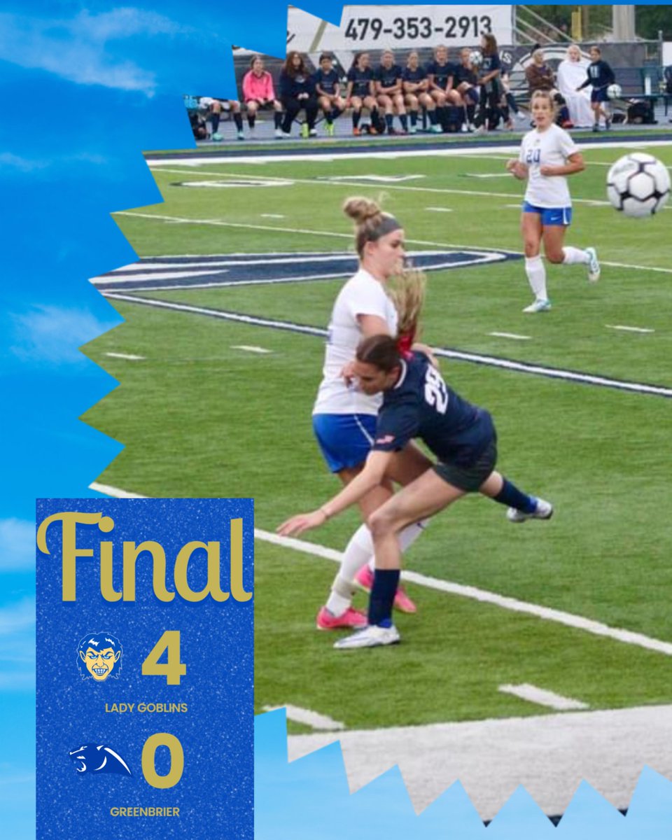 harrisongoblins's tweet photo. Harrison Lady Goblins Gobble Up Greenbrier Lady Panthers 4-0

Greenbrier, AR - April 23, 2024

The Harrison Lady Goblins dominated the Greenbrier Lady Panthers on Tuesday night, shutting them out 4-0 in a 5A West Conference matchup at Don Jones Stadium.  #GoGobs https://t.co/NN2f0cwL3l