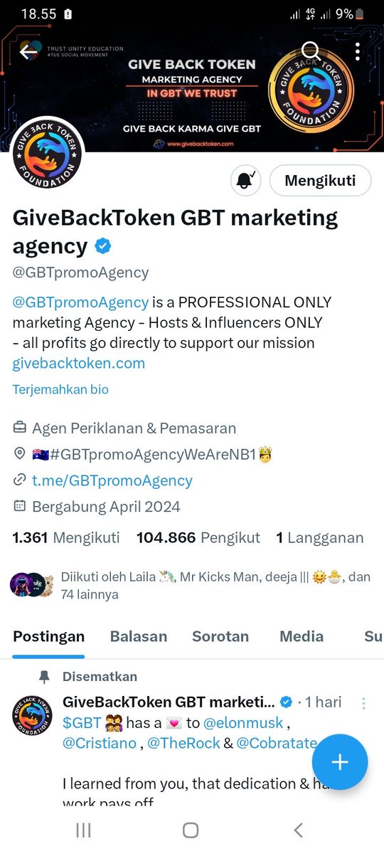imamchozali's tweet photo. @jihanicorn @GBTpromoAgency Done https://t.co/gDquJeQnTx