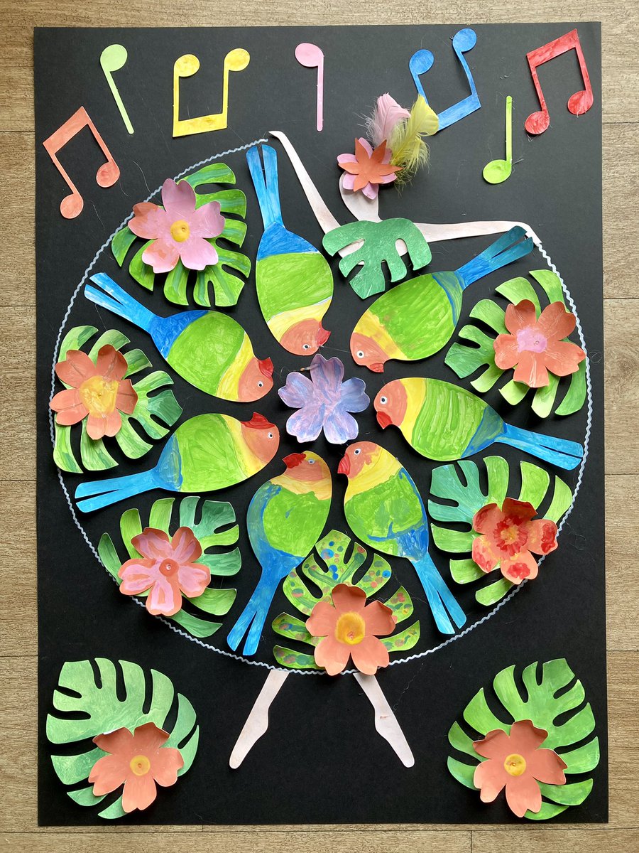 west_mojo's tweet photo. Beautiful #cincodemayo #festival inspired artwork by the artists of #ShireHall @HallmarkCare #cardiffbay Gorgeous pattern with colourful #lovebirds and #tropical plantsππ
#creativemojo #KeepingResidentsActive #artactivities #wellbeing
#LivingLaterLifeWell #CareHomeActivities https://t.co/HA0tE6WTvI