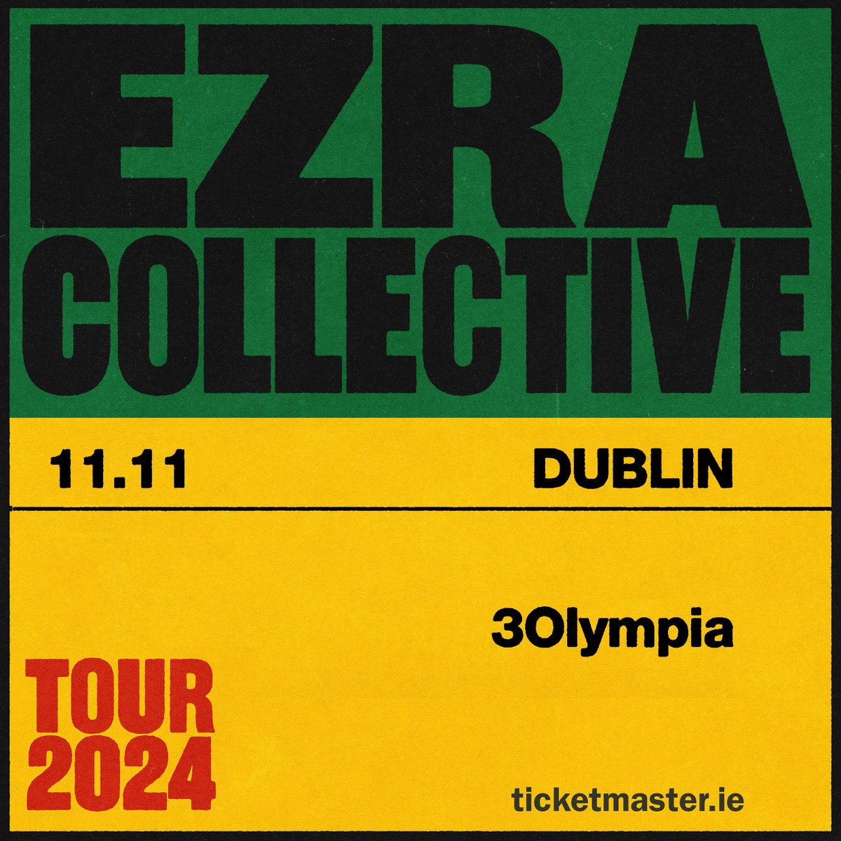 ⚡Gig News!⚡ 2023 @MercuryPrize winners @EzraCollective have returned with news of their follow-up album & upcoming tour, which includes a show in 3Olympia on 11th Nov 2024. Tickets on sale 10am Fri 3rd May @TicketmasterIre @ThreeIreland presale 10am Wed 1st May with #Three+