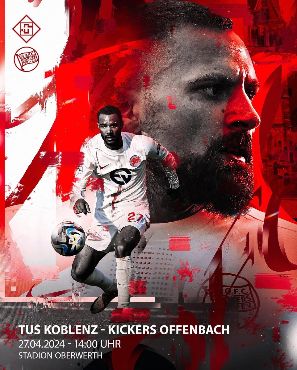 Am Samstag gastiert der OFC bei der @tuskoblenz. Kickers TV überträgt live. Coach Christian Neidhart hatte schon angedeutet, dass er ordentlich rotieren wird, um alle Spieler so fit wie möglich für das Pokalspiel in Fulda zu haben. 🔴⚪️ #TUSOFC #kickersoffenbach #nurderOFC