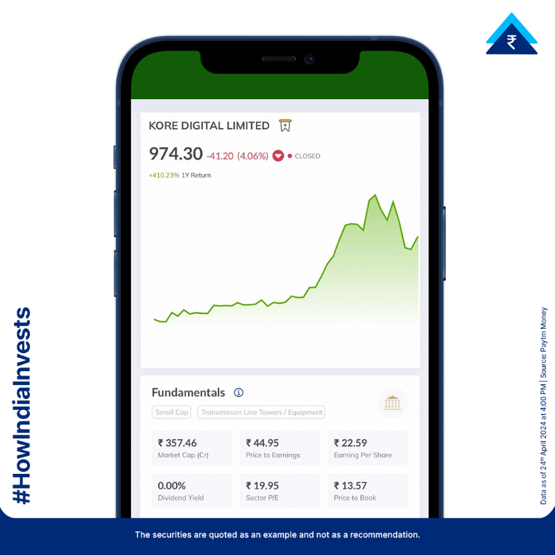 PaytmMoney's tweet photo. Power up your portfolio growth with these companies.
Here are the top 3 Transmission Towers / Equipment companies dominating NSE’s market cap charts.
#HowIndiaInvests #NSE #TopCompanies #TransmissionTowers #Equipment #MarketCapitalisation #PaytmMoney