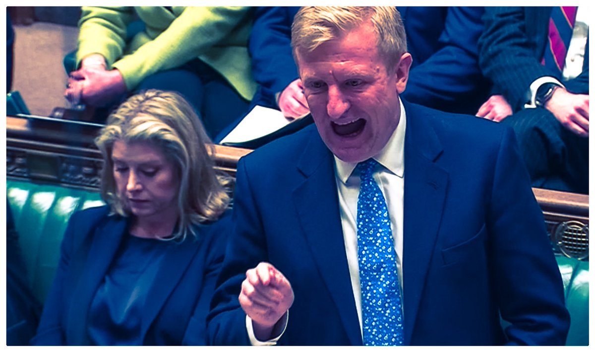 Persistent brownnose, Oliver Dowden, is no match for Angela Rayner because she doesn’t switch from ruddy embarrassment to flashing anger and back so effortlessly, like she’s furious she has to spout nonsense, but be does. #PMQs