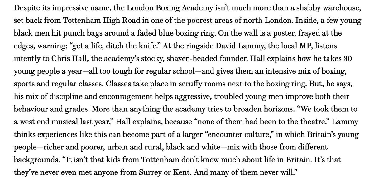 With some prompting from @David_Goodhart, in 2009, I wrote an essay with Frank Field arguing for compulsory citizen service. @DavidLammy even appeared in the intro, below. Anyway, Field was a genuine big ideas politicians, with a strong moral core. RIP.