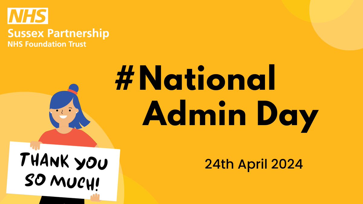 This #NationalAdminDay, we want to thank our admin staff across our teams for their hard work and dedication in keeping our services running smoothly. Thank you so much for everything you do!