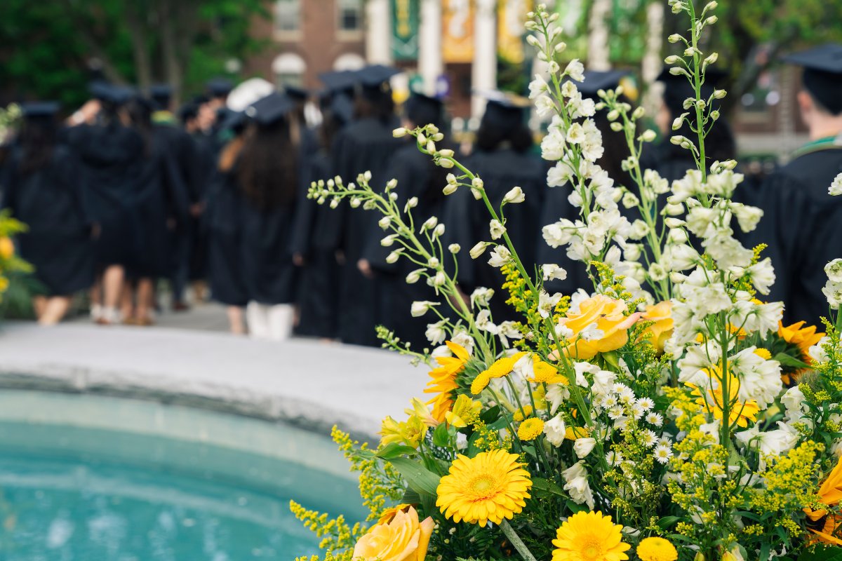 25 Days until UVM's Commencement Ceremony! Tickets for ticketed college celebrations can now be reserved online. (Tickets are free and graduating students must reserve them for their guests.) Get the details: uvm.edu/commencement/g… #UVMgrad 📸 Bailey Beltramo