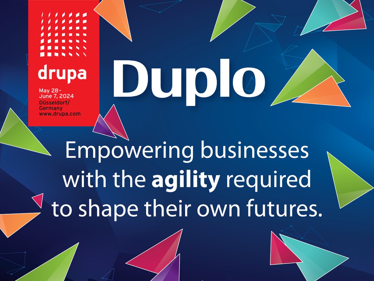 Duploint's tweet image. Shape your future in the printing industry with our agile print finishing solutions! Stay ahead of the curve and seize new opportunities to diversify and grow your business. Read more: ow.ly/4Xuu50R6lwh

#PrintFinishing #AgileSolutions #FutureProofing