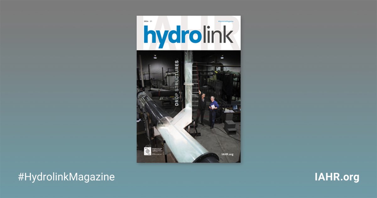 Discover the latest issue of #IAHR Hydrolink Magazine on 'Drop Structures' here: iahr.org/index/detail/5…. Learn how they address urban water challenges exacerbated by growth, aging infrastructure, and climate change. #engineering #sustainability