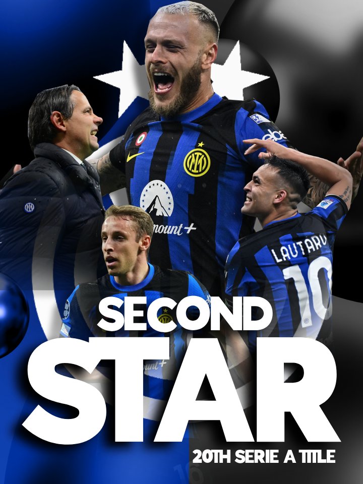 The Nerazzurri claim their second star in style against city rivals AC Milan ⭐⭐ Watch their best moments from a stunning season on DStv Catch Up whenever 🍿