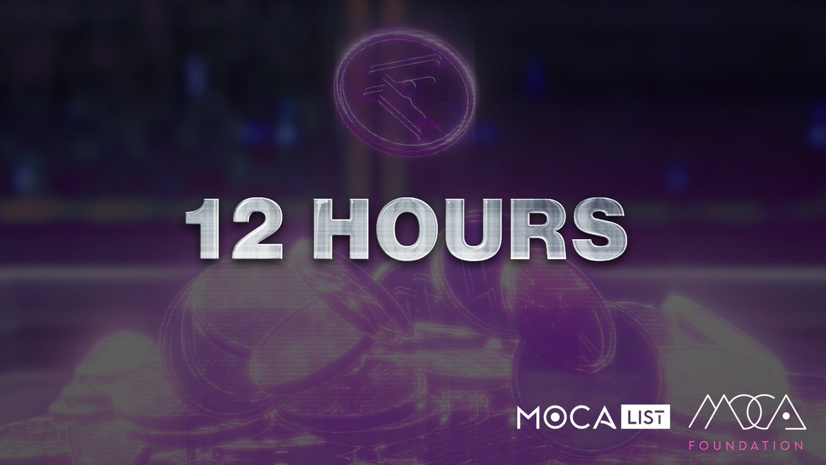 12 HOUR COUNTDOWN 🧨 The $MOCA Community Public Sale begins at Apr 25 12AM UTC Link Moca ID to your @CoinList account once the sale begins to commit funds for $MOCA Check twice - Once your Moca ID is linked to CoinList, it cannot be changed or undone 👁️