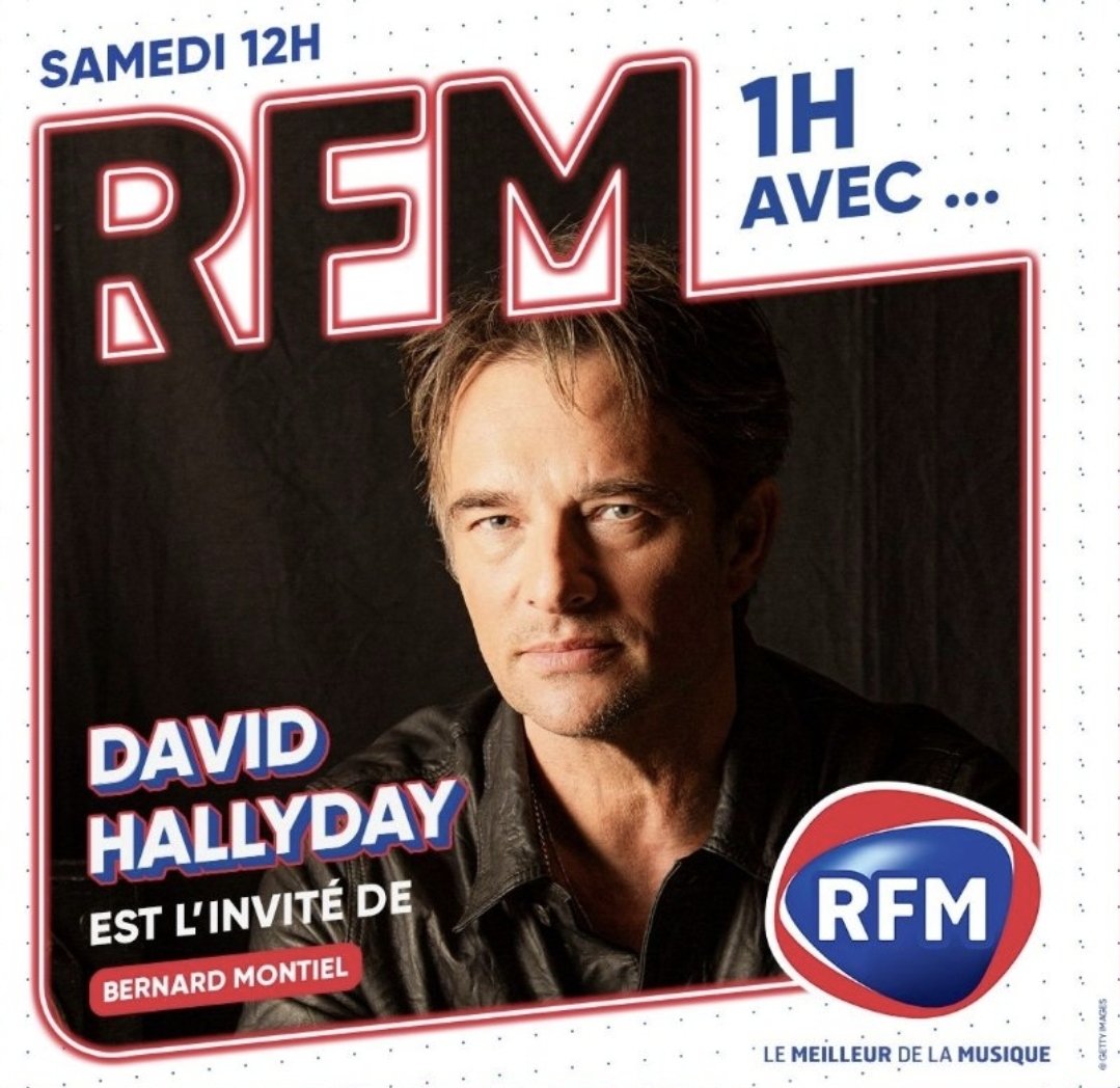 Laratchou's tweet photo. Rendez-vous samedi 1h avec sur @RFMFrance @davidhallyday sera l invité de @bernard_montiel

#davidhallyday #chanteur #singersongwriter #bernardmontiel #1havec  #sangpoursang #tournée #requiemepourunfou https://t.co/4h32mGeQvx