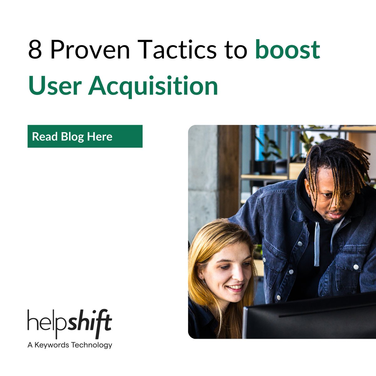Dive into our blog post featuring a comprehensive listicle on 'What is User Acquisition' and 8 effective strategies to get users for your app 💯: hubs.li/Q02tKLMP0 #useracquisition #inapp #strategy #helpshift