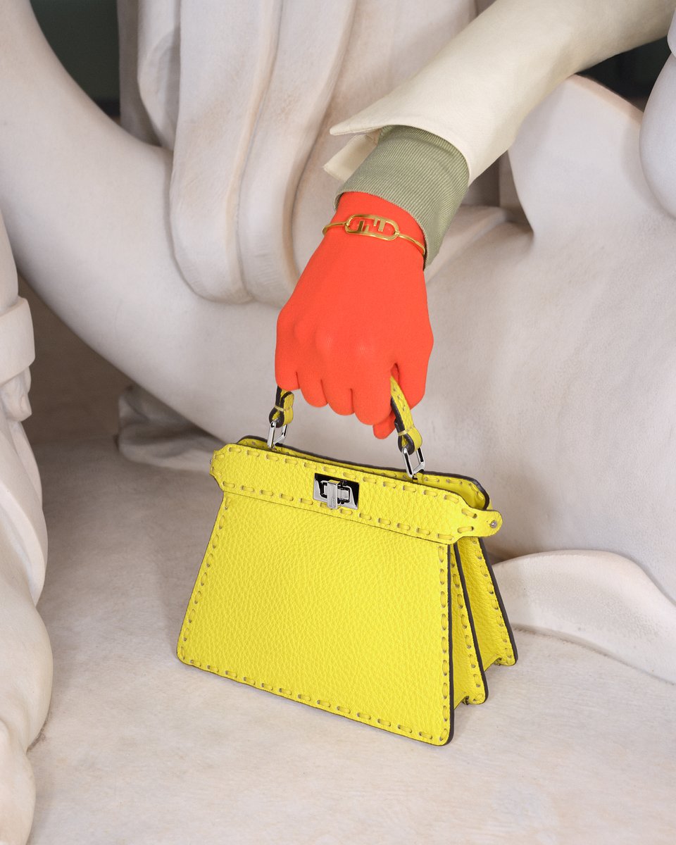 A story unfolds through colour and craft. Discover the vibrant hues of the #FendiPeekaboo in #FendiSelleria craftsmanship, taught to the family in 1925 by the Eternal City's master saddlers.